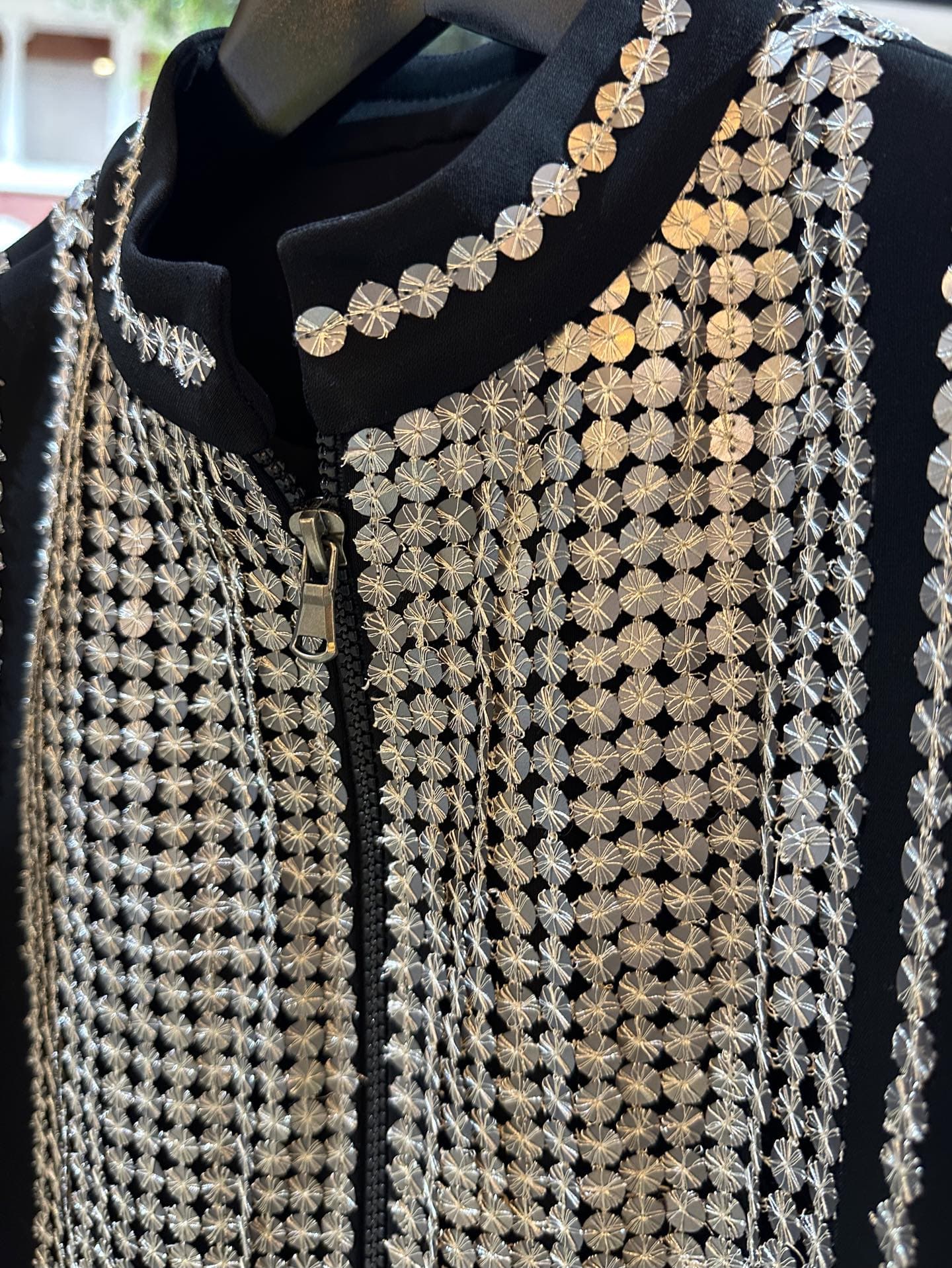 Sequined Bomber Jacket — view 3